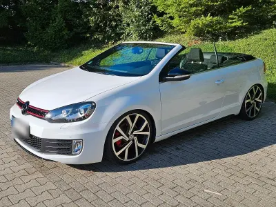 Gebraucht VW Golf Cabriolet GTI 211 PS (155 kW) 2014 Weiß Cabrio