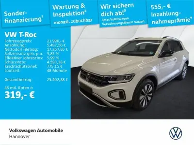 Gebraucht VW T-Roc Goal 116 PS (85 kW) 2025 Pure white SUV
