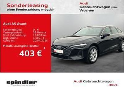 Gebraucht Audi A5 Basis 204 PS (150 kW) 2025 Schwarz (mythosschwarz metallic) Kombi