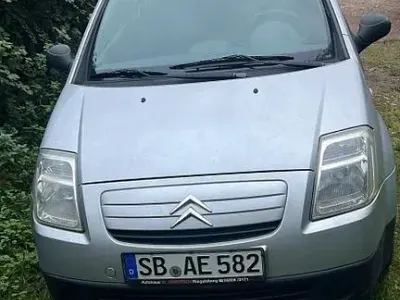 Gebraucht Citroën C2 60 PS (44 kW) 2004 Silber Kleinwagen