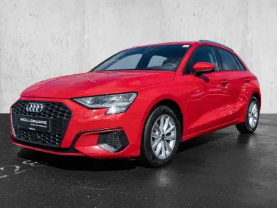 Gebraucht Audi A3 150 PS (110 kW) 2023 Tangorot metallic Limousine
