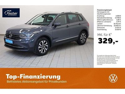 Grau Gebraucht 2023 VW Tiguan Active SUV | 29.980 € (Guter Preis)