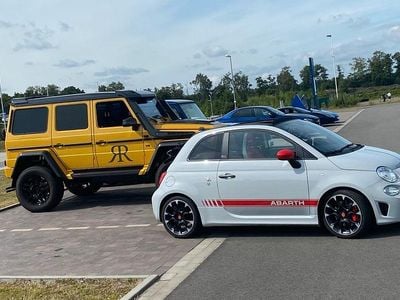 Usata Abarth 595C Competizione 180 CV (132 kW) 2018 Grigio Cabrio