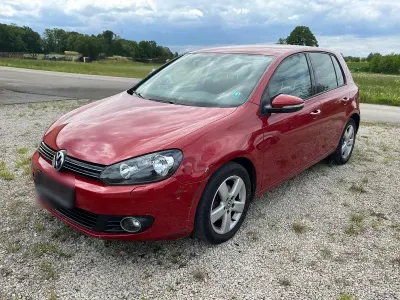 Gebraucht VW Golf VI 140 PS (102 kW) 2010 Rot Kleinwagen