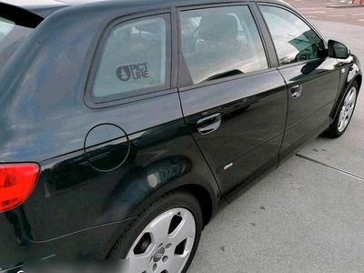 Gebraucht Audi A3 S-Line 140 PS (102 kW) 2008 Schwarz Kleinwagen
