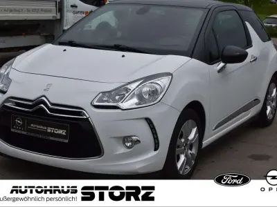 Gebraucht Citroën DS3 So Chic 82 PS (60 kW) 2015 Lack weiss banquise + schwarz Kleinwagen