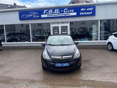 Gebraucht Opel Corsa 69 PS (50 kW) 2012 Schwarz Kleinwagen