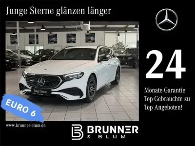 Gebraucht Mercedes E220 AMG 197 PS (144 kW) 2025 Unilack polarweiß Kombi