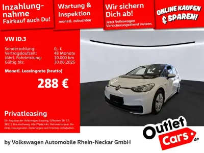 Brugt VW ID.3 Pro 106 kW (145 HK) 2022 Hvid Hatchback