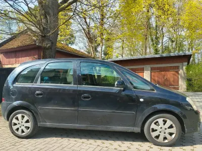 Gebraucht Opel Meriva 105 PS (77 kW) 2006 Schwarz Van / Kleinbus