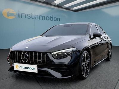 Schwarz Gebraucht 2023 Mercedes A35 AMG AMG Limousine | 40.499 € (Fairer Preis)