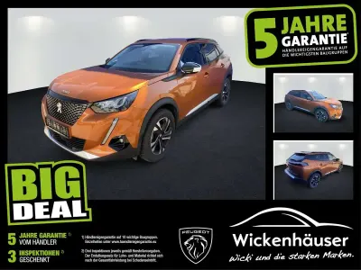 Gebraucht Peugeot 2008 Allure 101 PS (74 kW) 2022 Orange SUV