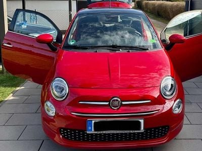 Gebraucht Fiat 500 Lounge 69 PS (50 kW) 2019 Rot Cabrio