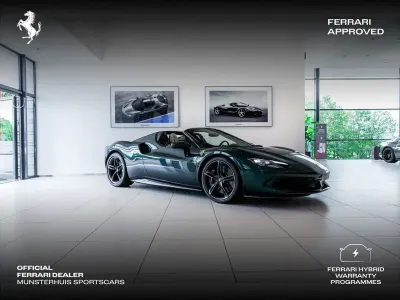 Neu Ferrari 296 829 PS (609 kW) 2025 Grün Cabrio