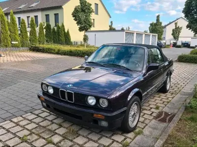 Gebraucht BMW 318 Cabriolet Sport Line 82 PS (60 kW) 1990 Violet Cabrio