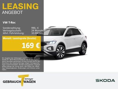 Weiß Gebraucht 2025 VW T-Roc Goal SUV | 22.980 € (Guter Preis)