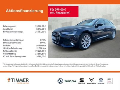 Gebraucht Audi A6 Ambiente 265 PS (194 kW) 2022 Blau Limousine
