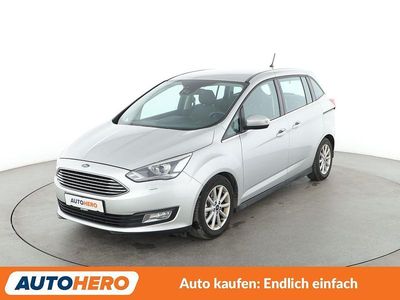 Silber Gebraucht 2018 Ford Grand C-Max Titanium Van / Kleinbus | 12.540 € (Etwas zu teuer)