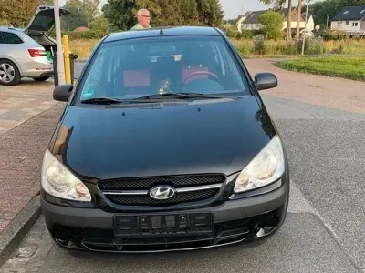 Gebraucht Hyundai Getz 67 PS (49 kW) 2008 Schwarz Kleinwagen