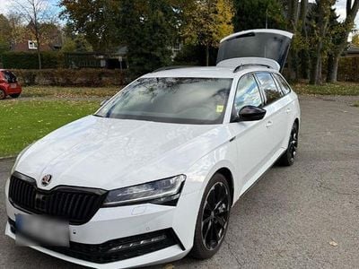 Gebraucht Skoda Superb SportLine 272 PS (200 kW) 2019 Weiß Kombi
