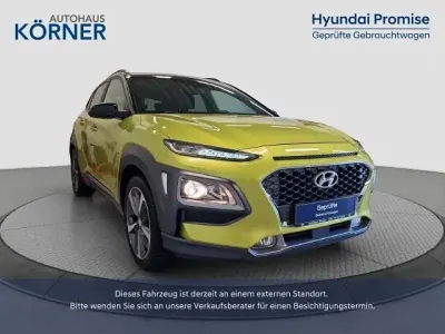 Gebraucht Hyundai Kona Style 120 PS (88 kW) 2020 Gruen SUV