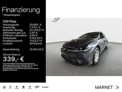 Neu VW Polo Style 116 PS (85 kW) 2025 Rauchgrau metallic Limousine
