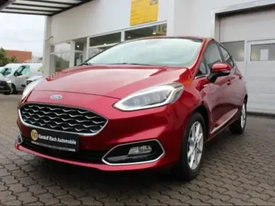 Gebraucht Ford Fiesta Vignale 101 PS (74 kW) 2020 Rot Limousine