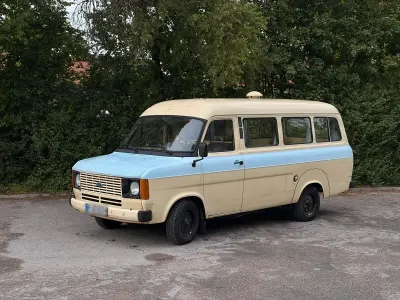 Gebraucht Ford Transit 77 PS (56 kW) 1981 Beige Van / Kleinbus