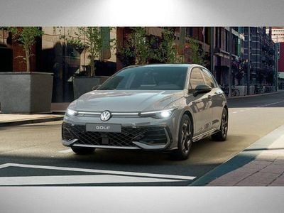 Mondsteingrau schwarz Neu 2025 VW Golf VIII R-line Limousine | 45.945 € (Teuer)