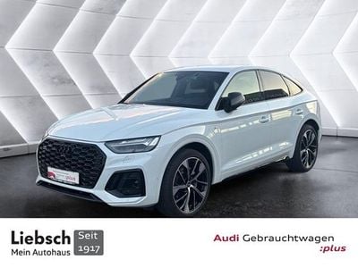 Gletscherweiß metallic Gebraucht 2023 Audi Q5 Sportback S-Line SUV | 50.980 € (Fairer Preis)
