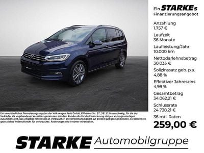 Gebraucht VW Touran Comfortline 150 PS (110 kW) 2025 Blau (atlantik blue metallic) Van / Kleinbus