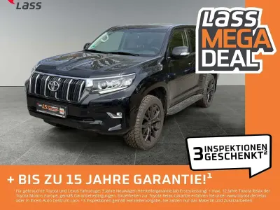 Gebraucht Toyota Land Cruiser Basis 177 PS (130 kW) 2019 Tiefschwarz mica metallic SUV