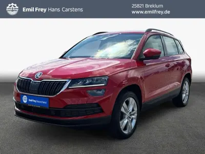 Gebraucht Skoda Karoq Style 150 PS (110 kW) 2018 Rot SUV