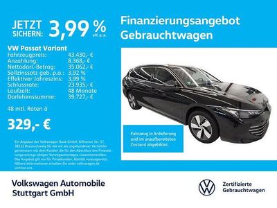Gebraucht VW Passat Business 150 PS (110 kW) 2024 Grenadillschwarz metallic Kombi