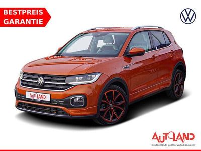 Orange Gebraucht 2021 VW T-Cross R-line SUV | 24.950 € (Teuer)
