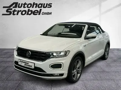 Gebraucht VW T-Roc Cabriolet R-line 150 PS (110 kW) 2021 Pure white (metallic) Cabrio
