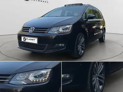 Gebraucht VW Sharan Style 170 PS (125 kW) 2012 Schwarz Van / Kleinbus