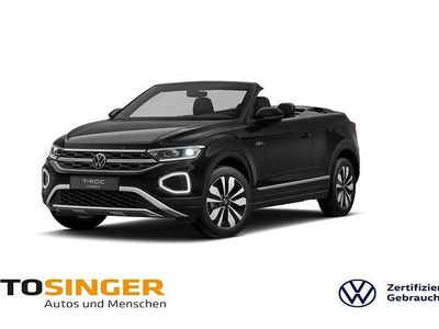Gebraucht VW T-Roc Cabriolet Goal 150 PS (110 kW) 2025 Deep black perleffekt Cabrio