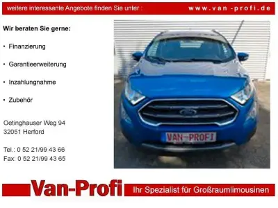 Gebraucht Ford Ecosport Titanium 125 PS (91 kW) 2020 Blau SUV