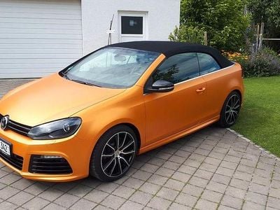 Second-hand VW Golf Cabriolet R 265 CP (194 kW) 2013 Negru Cabrio