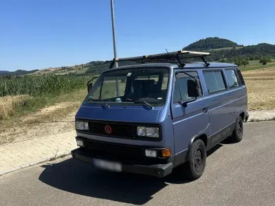 Gebraucht VW Multivan 69 PS (50 kW) 1990 Blau Van / Kleinbus