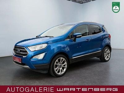 Gebraucht Ford Ecosport Titanium X 125 PS (91 kW) 2019 Blau SUV