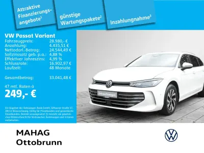 Gebraucht VW Passat IQ Drive 150 PS (110 kW) 2024 Weiß Kombi