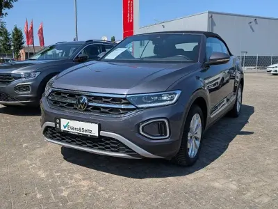 Gebraucht VW T-Roc Cabriolet Style 150 PS (110 kW) 2022 Grau Cabrio