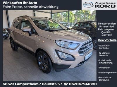 Gebraucht Ford Ecosport Cool & Connect 125 PS (91 kW) 2019 Urbanbeige metallic (metallic) SUV
