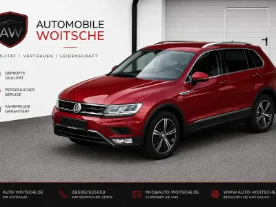Gebraucht VW Tiguan Highline 190 PS (139 kW) 2017 Rot SUV