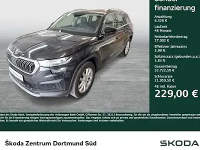 Gebraucht Skoda Kodiaq Style 150 PS (110 kW) 2024 Blackmagic perleffekt SUV