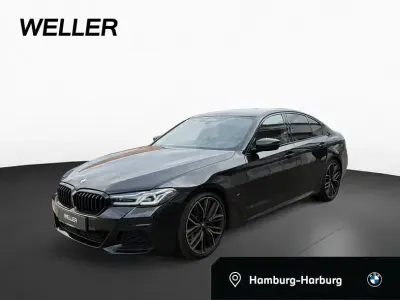 Gebraucht BMW M550 Comfort Edition 530 PS (389 kW) 2021 Black sapphire (schwarz) Limousine