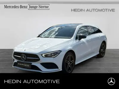 Gebraucht Mercedes CLA250e AMG 160 PS (117 kW) 2021 Szary Coupé