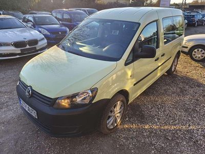 Gebraucht VW Caddy Maxi Startline 102 PS (75 kW) 2013 Grün Van / Kleinbus